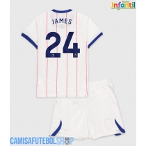 Camisa de time de futebol Chelsea Reece James #24 Replicas 3º Equipamento Infantil 2026-27 Manga Curta (+ Calças curtas)